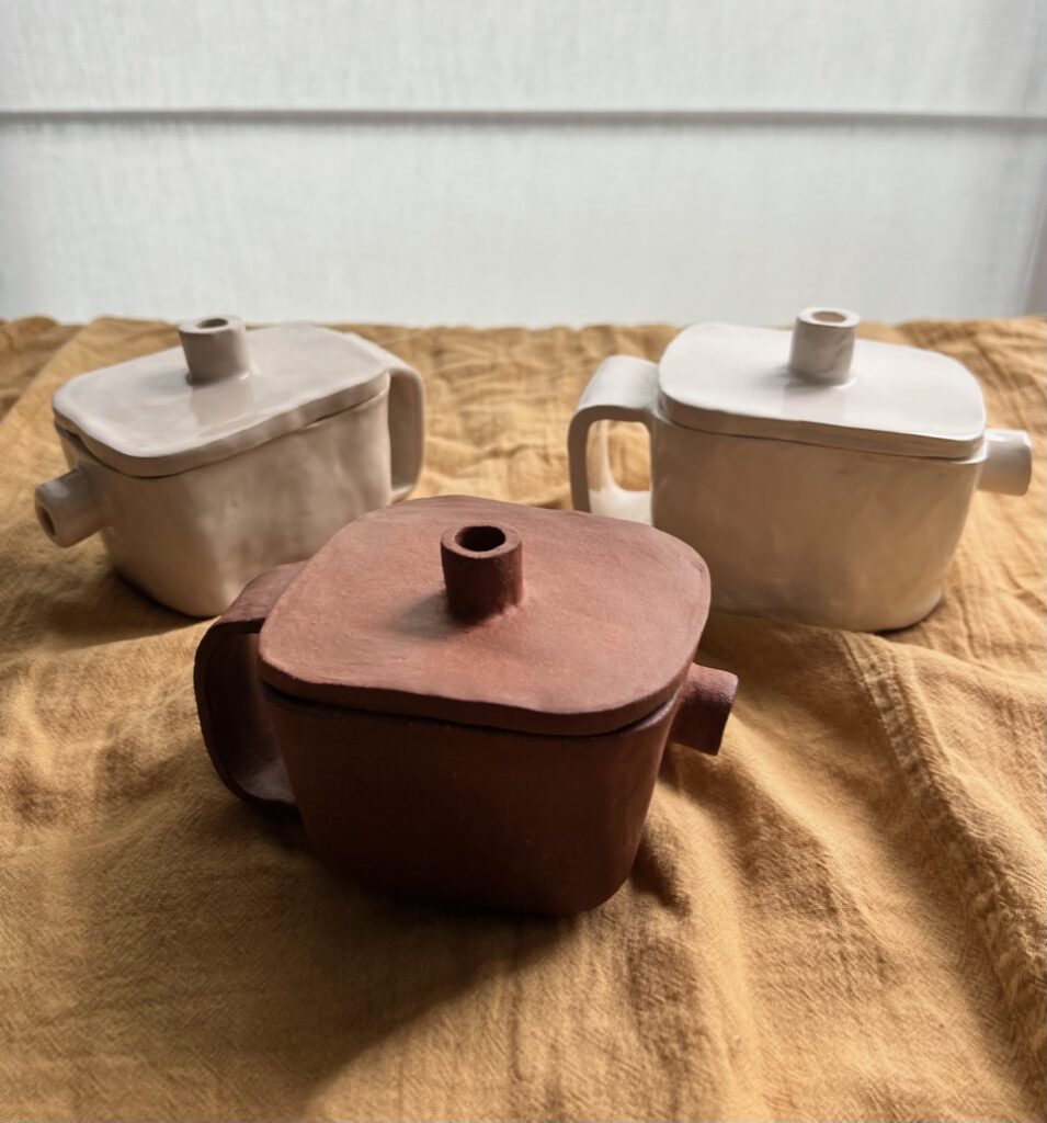 Théières : « TEA POT FOR 2 »
Inspiration : africaine et japonaise